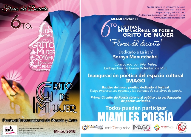 03/31/16 - Festival Internacional Grito de Mujer / Miami.