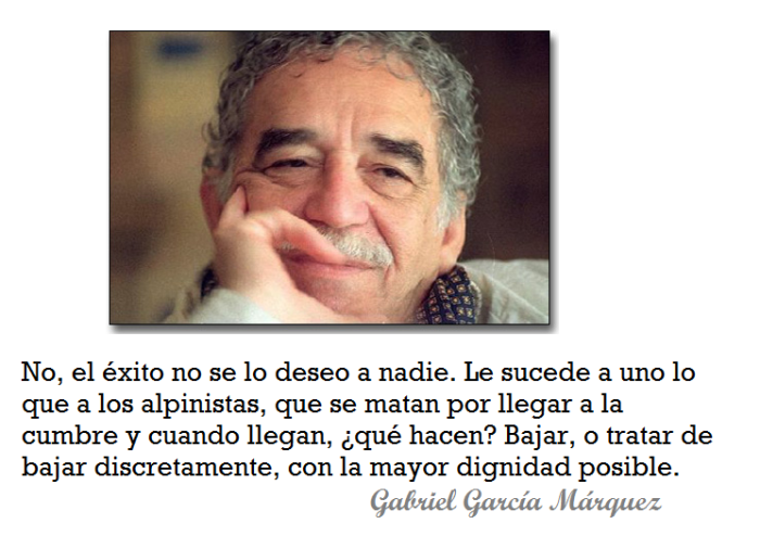 Gabriel García Márquez en el corazón