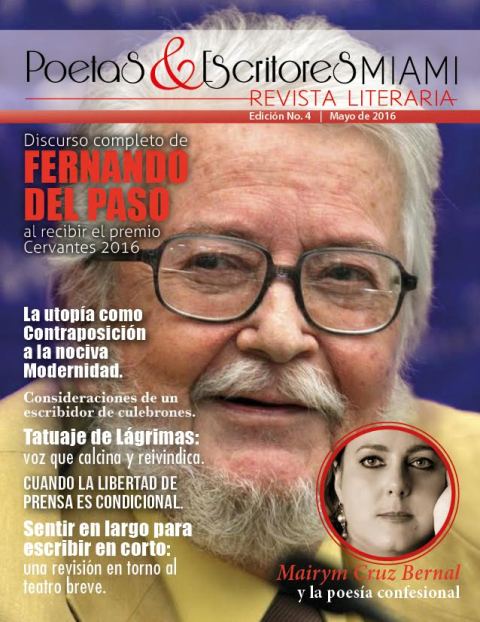 Discurso completo de Fernando del Paso, Premio Cervantes 2016