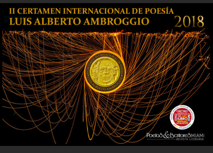 Hispanic Heritage Literature Organization/Milibrohispano anuncia los ganadores del 2do. Certamen Internacional de Poesía Luis Alberto Ambroggio