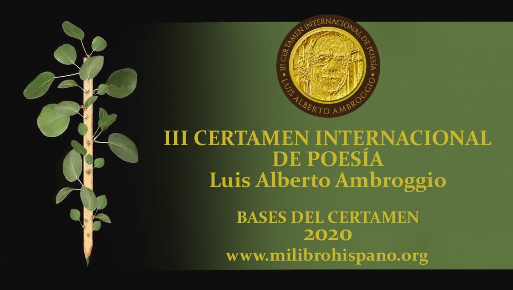 III Certamen Internacional de Poesía Luis Alberto Ambroggio 2020