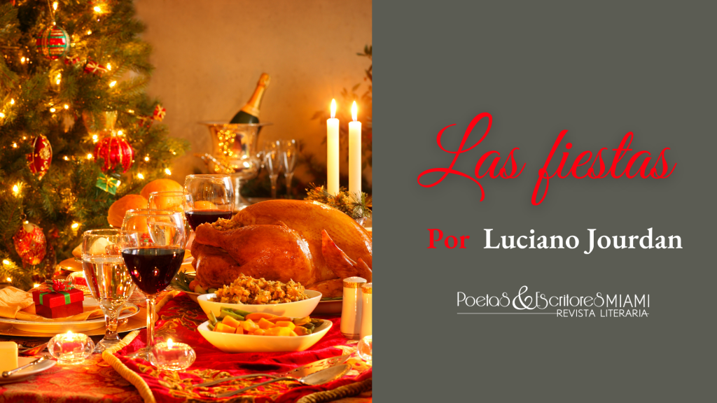 Luciano Jourdan engalana la mesa con los platillos favoritos de la Navidad y también nos recuerda que muchas personas, por preferencia o circunstancia, pasan en soledad una de las fechas más conmemorativas de la humanidad.