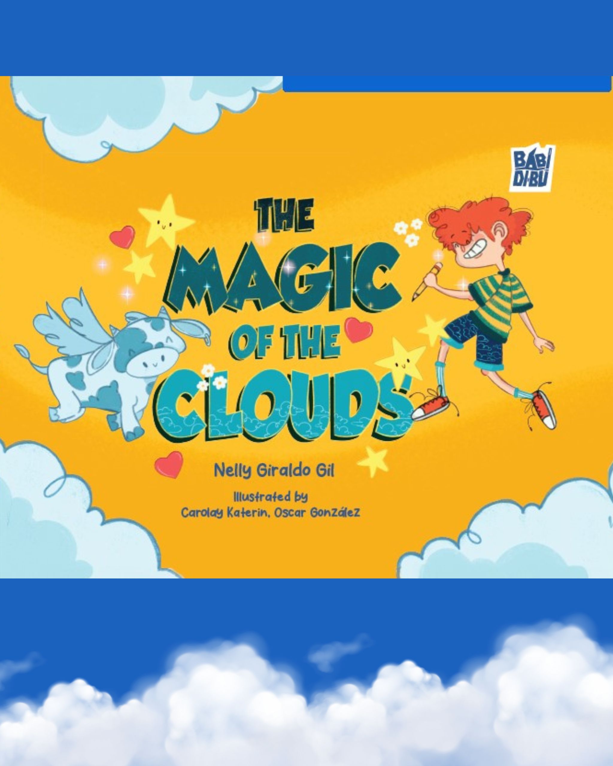 Nelly Giraldo Gil y su libro: The Magic of the Clouds