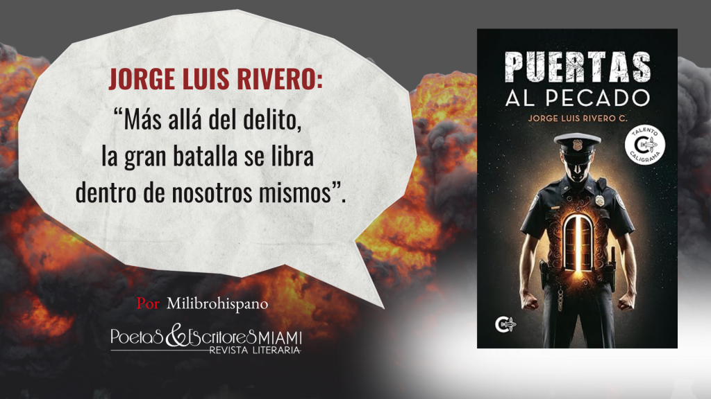 Puertas al Pecado es una novela policial que va más allá del crimen y la intriga: revela cómo los pecados capitales siguen marcando nuestras vidas y decisiones. Con realismo, tensión y reflexión espiritual, el autor invita a mirar hacia adentro y descubrir que la verdadera batalla se libra en el alma.